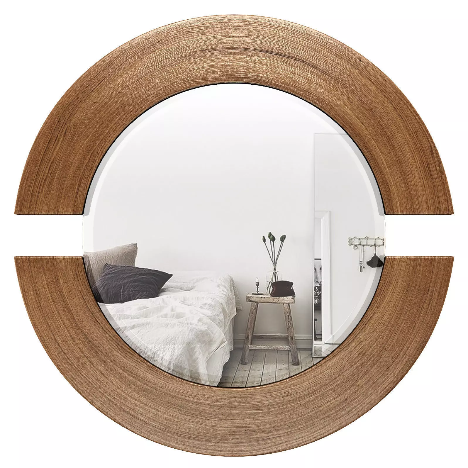Matthew Round Accent Mirror WADL3471 3D model_0
