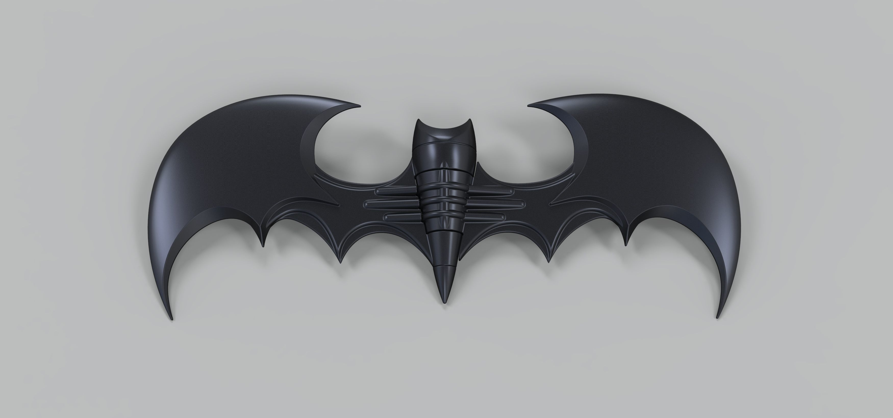Folding Batarang from movie Batman Forever 3D model_4