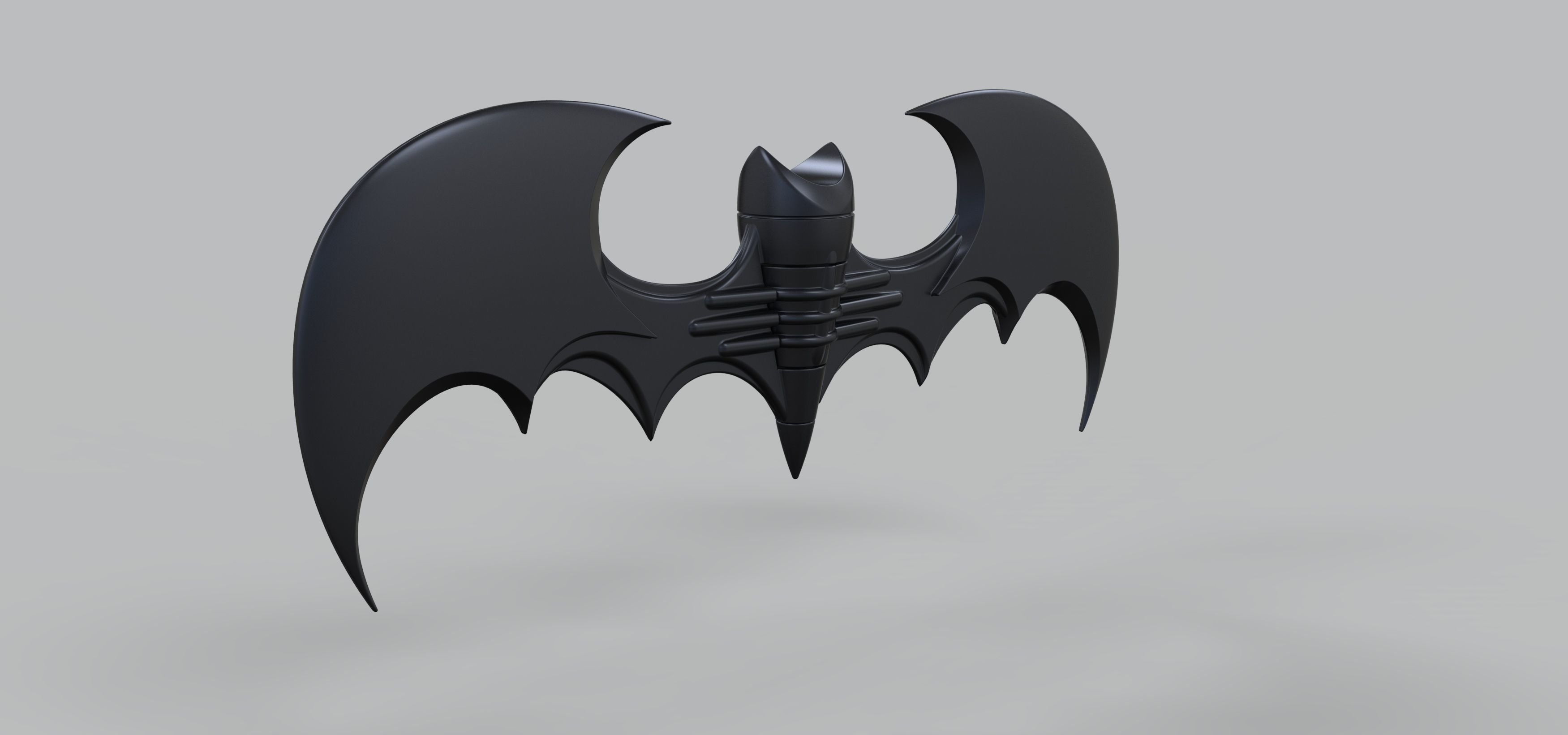 Folding Batarang from movie Batman Forever 3D model_8