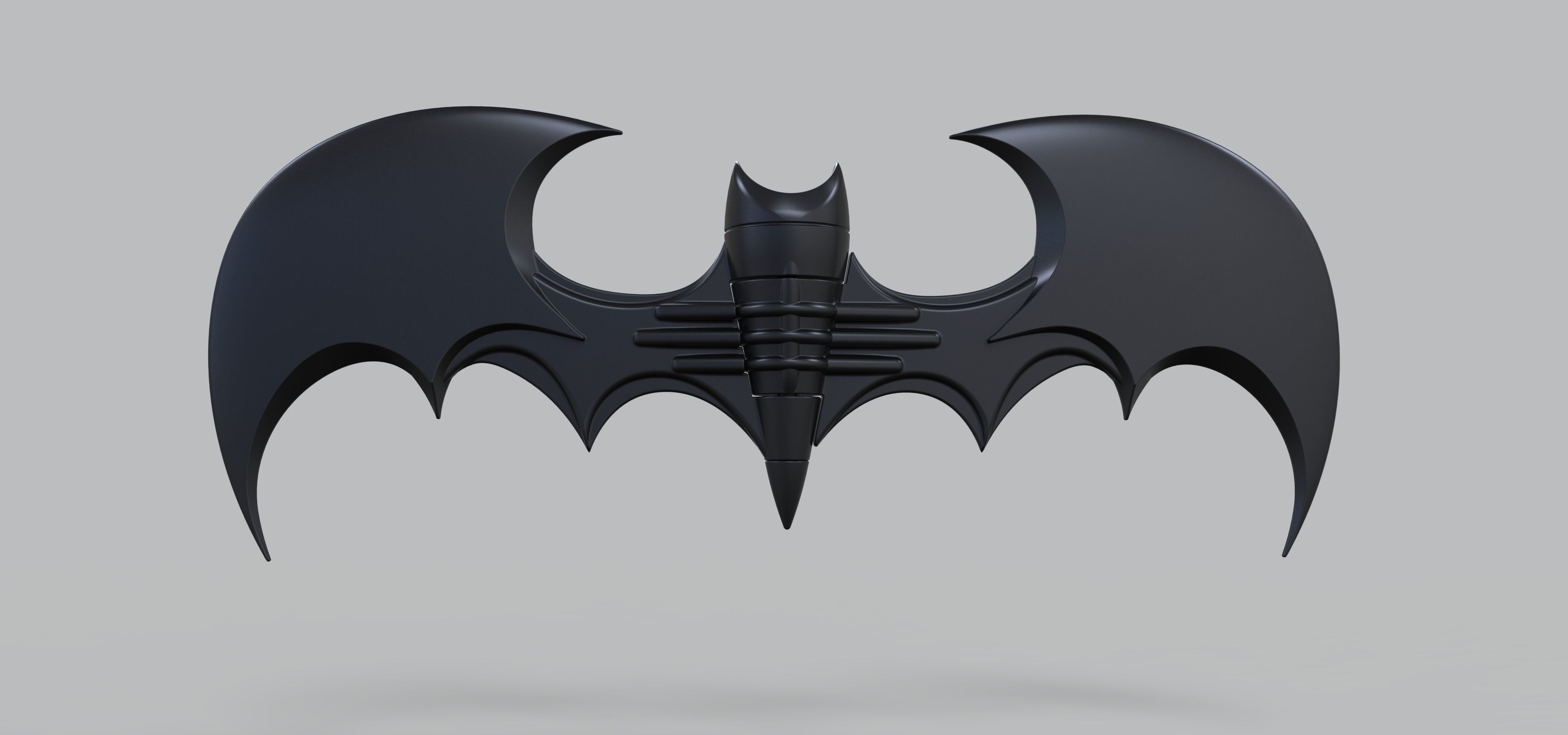 Folding Batarang from movie Batman Forever 3D model_7