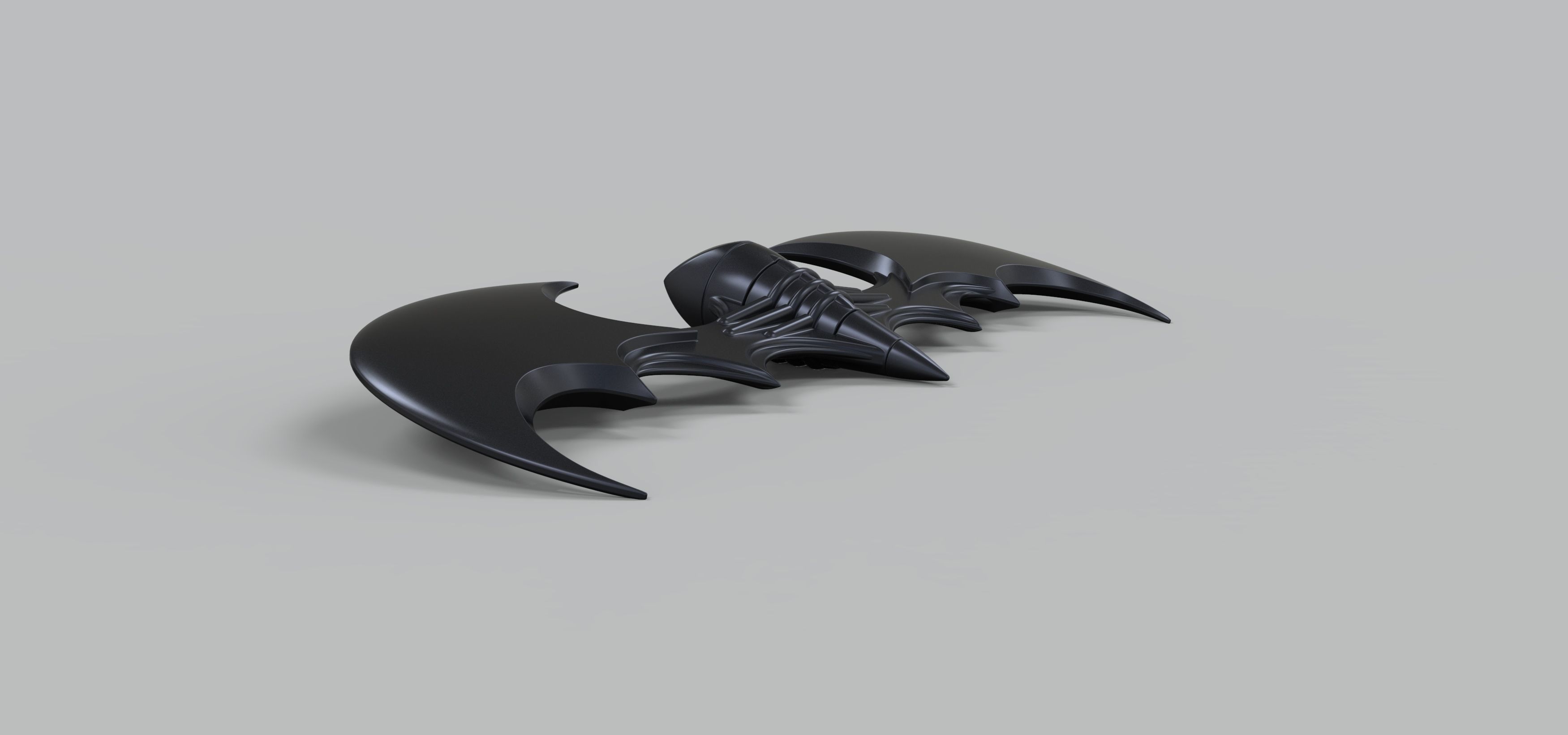 Folding Batarang from movie Batman Forever 3D model_3