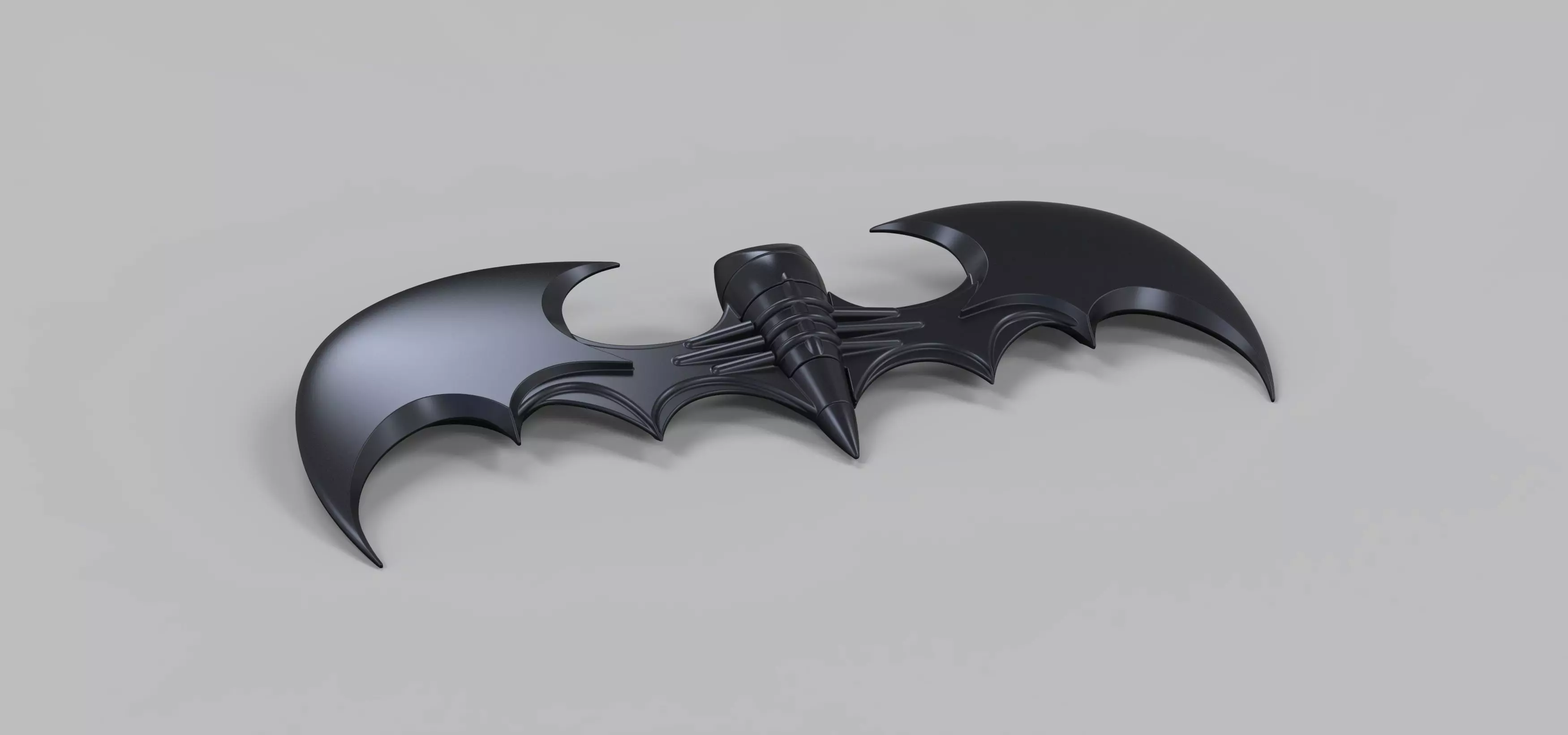 Folding Batarang from movie Batman Forever 3D model_0