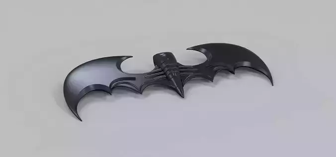 Folding Batarang from movie Batman Forever 3D model