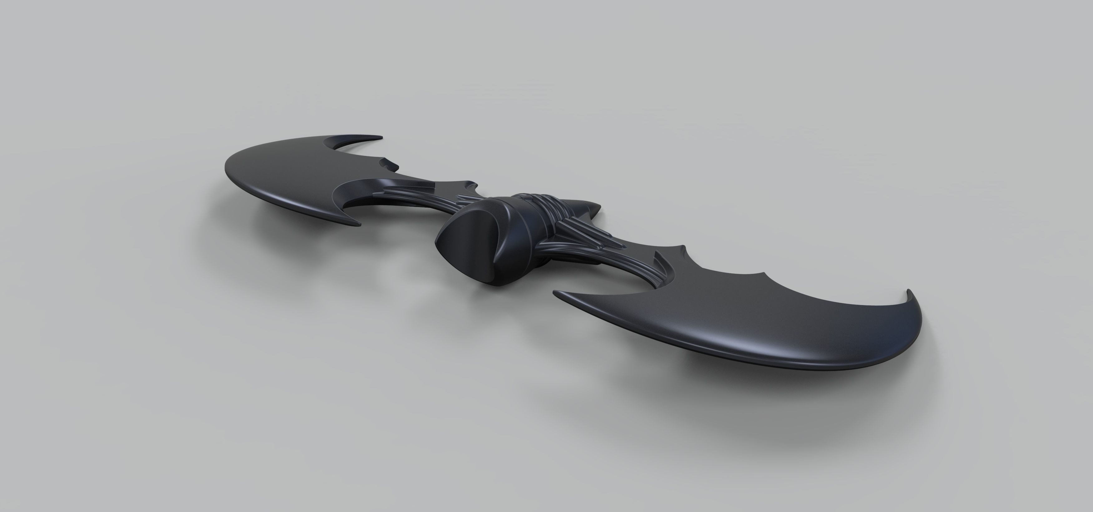 Folding Batarang from movie Batman Forever 3D model_6