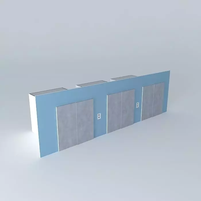 Elevator Version 2 Free 3D model_0