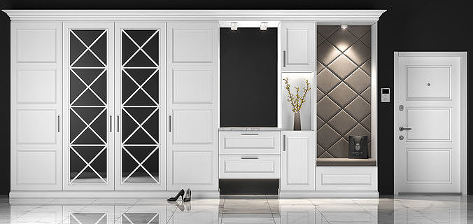 Entryway furniture 17 3D model
