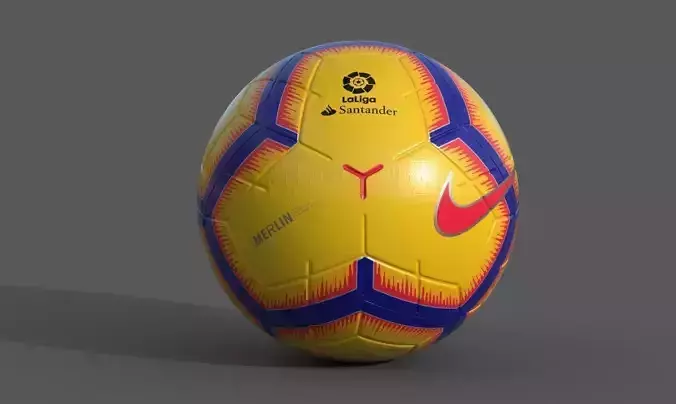 Nike Merlin Laliga Winter Ball 2019 3D model