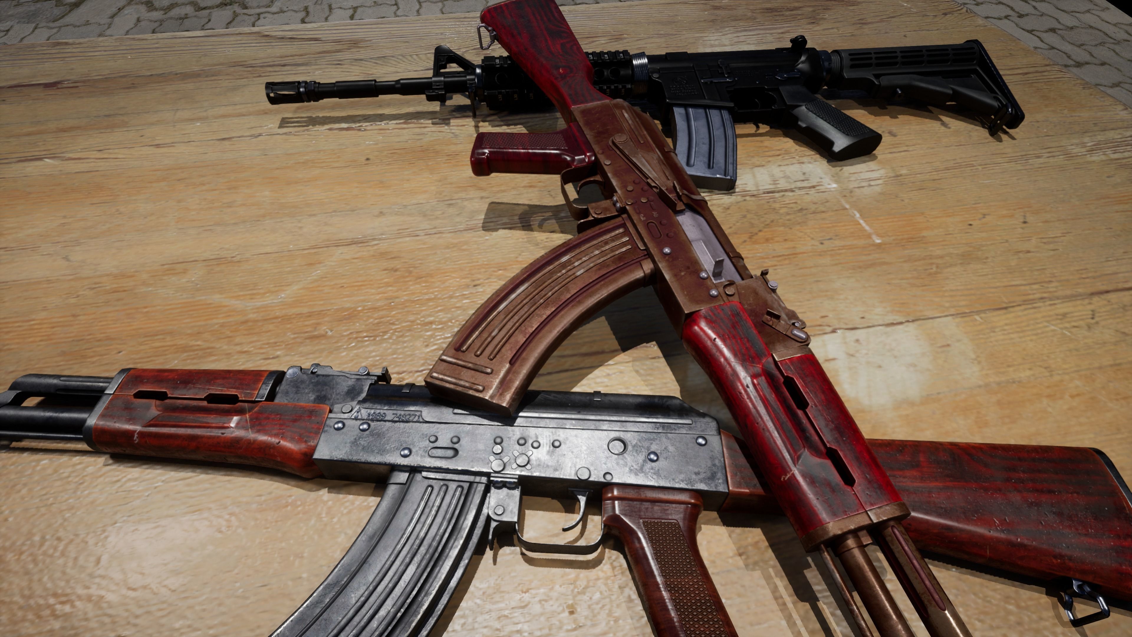 AAA AKM Game Ready PBR Low-poly 3D model_2