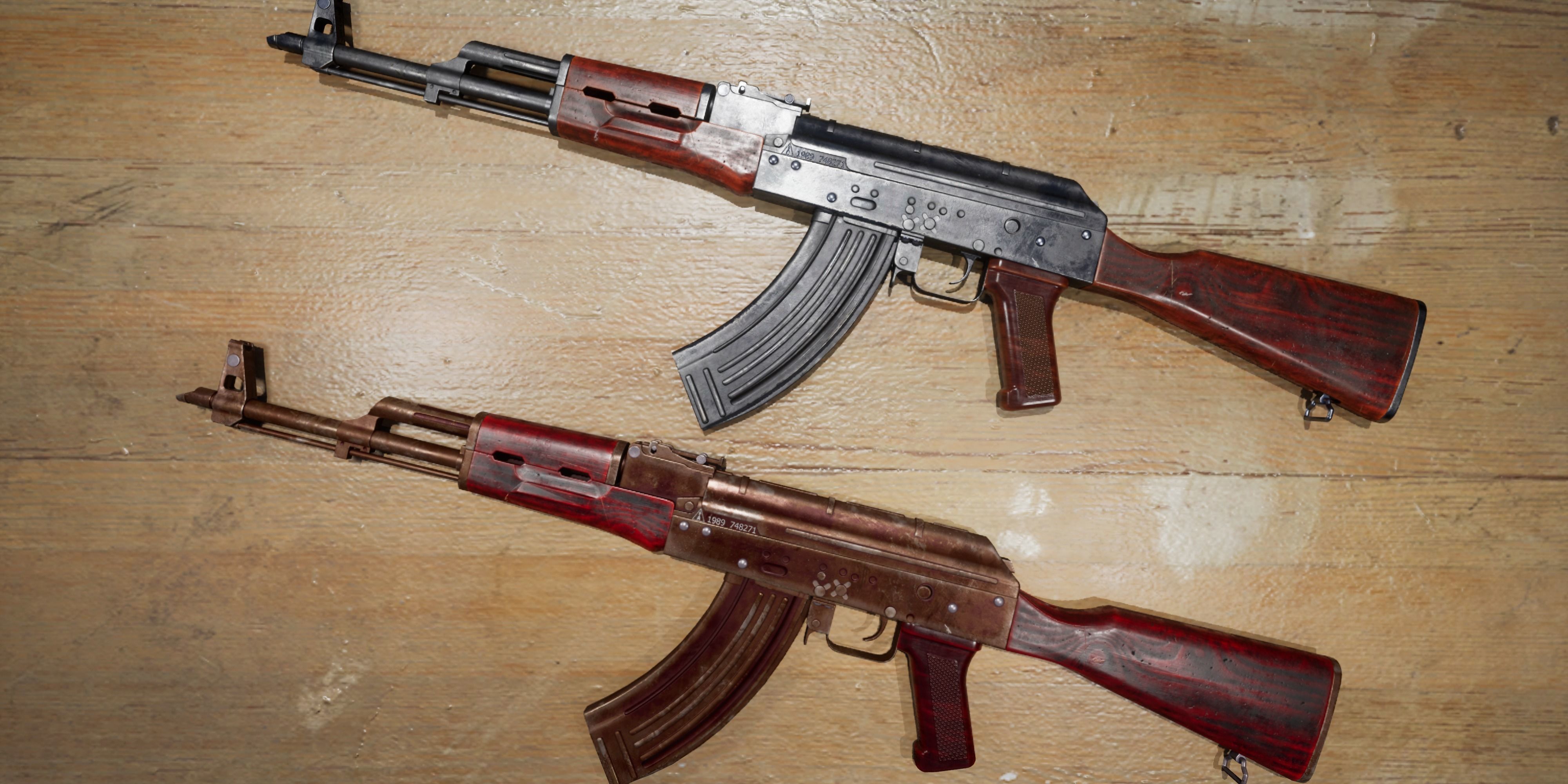 AAA AKM Game Ready PBR Low-poly 3D model_8