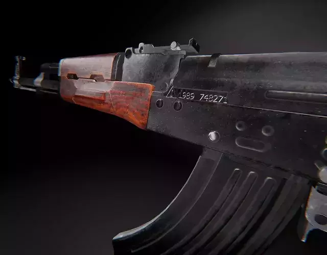 AAA AKM Game Ready PBR