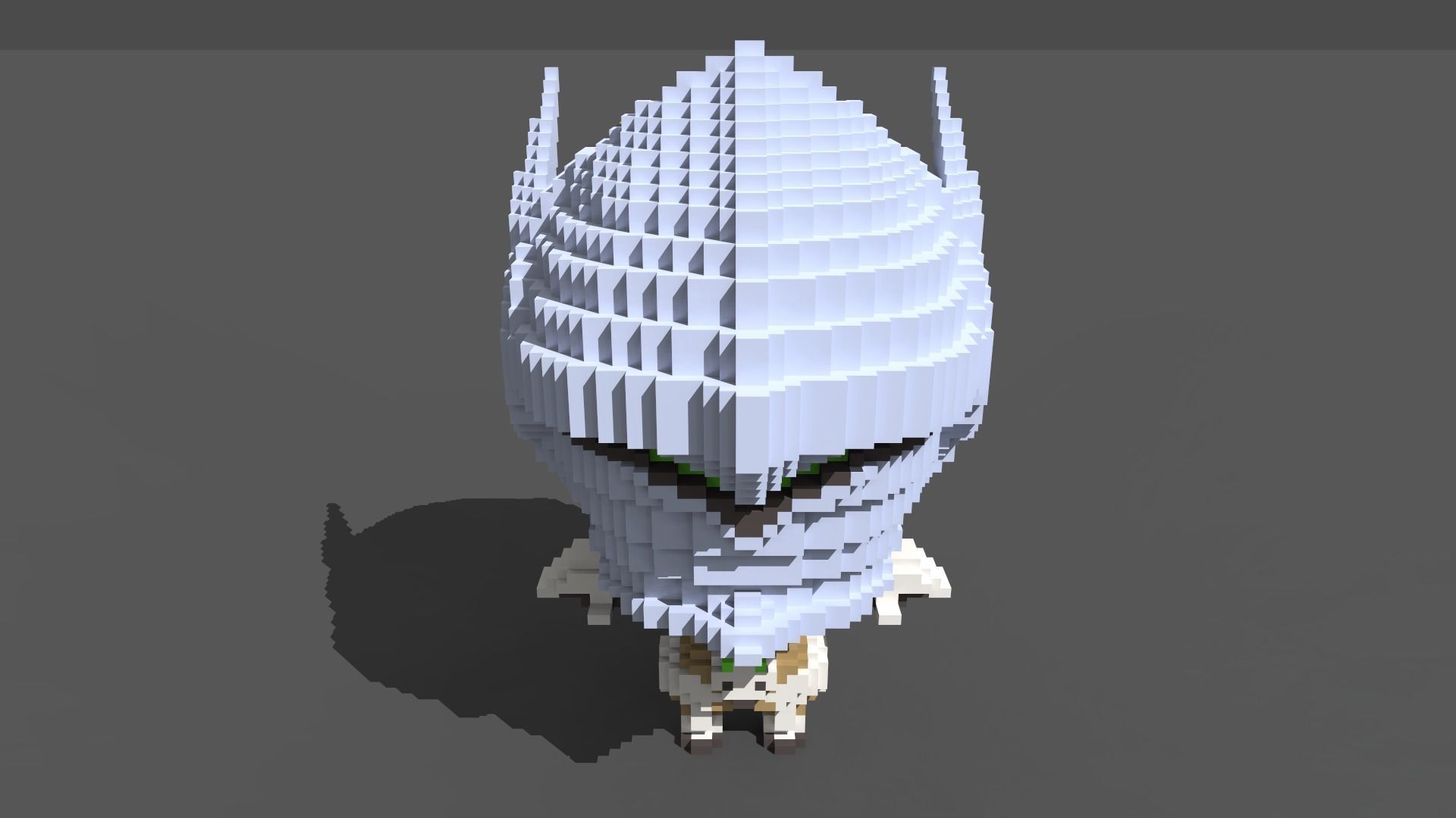 Character Voxel Pack Low-poly 3D model_11