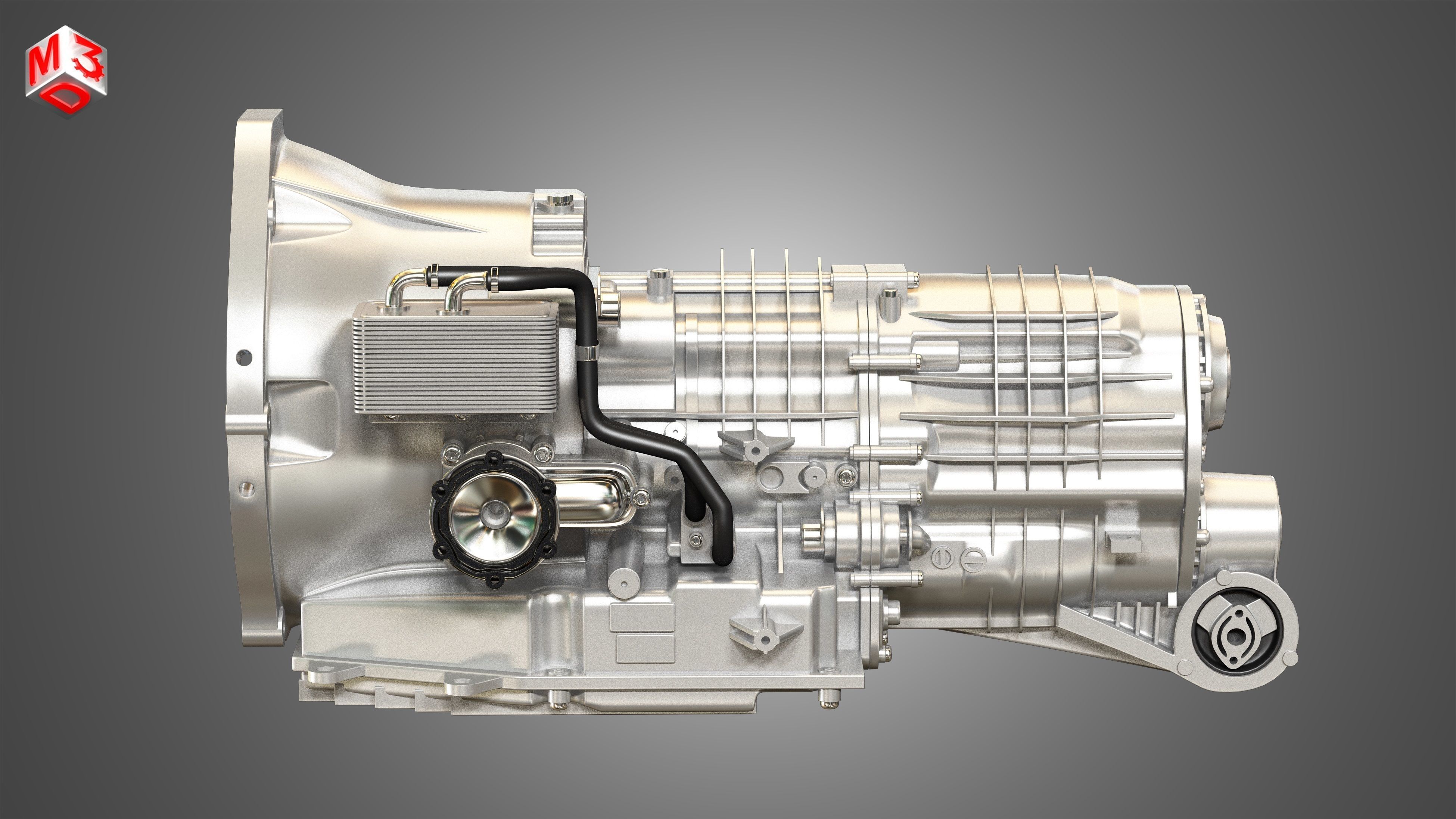 PDK Transmission Cutaway  3D model_5