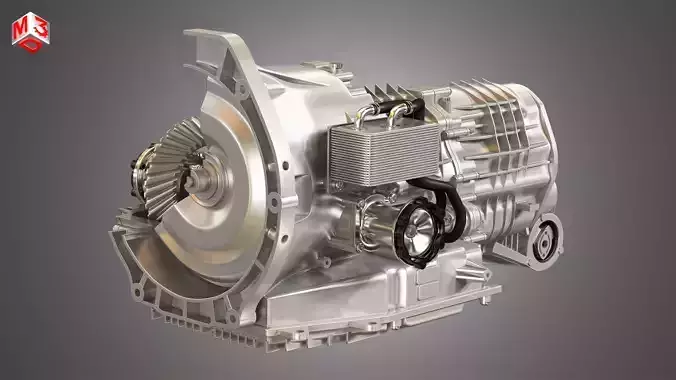 PDK Transmission Cutaway  3D model