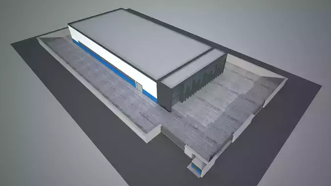 Industrial Building Factory 3