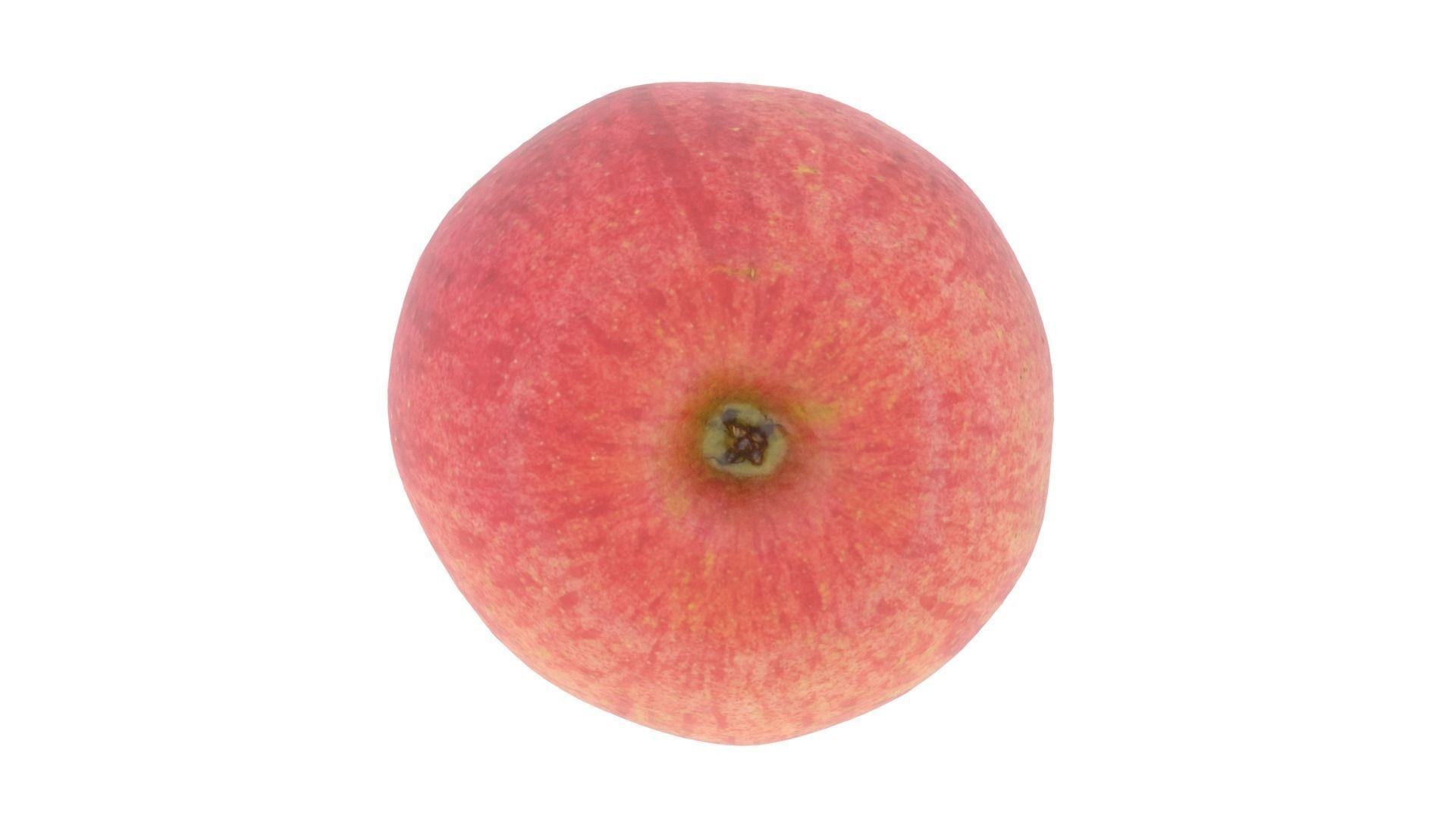 Red Apple 3D model_4