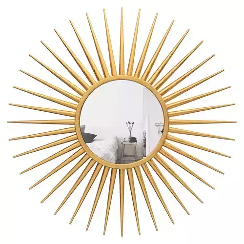 Metal Wall Mirror WRLO5570