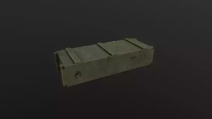 AMMO BOX Low Poly