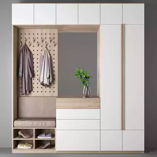 Entryway furniture 2 3D model