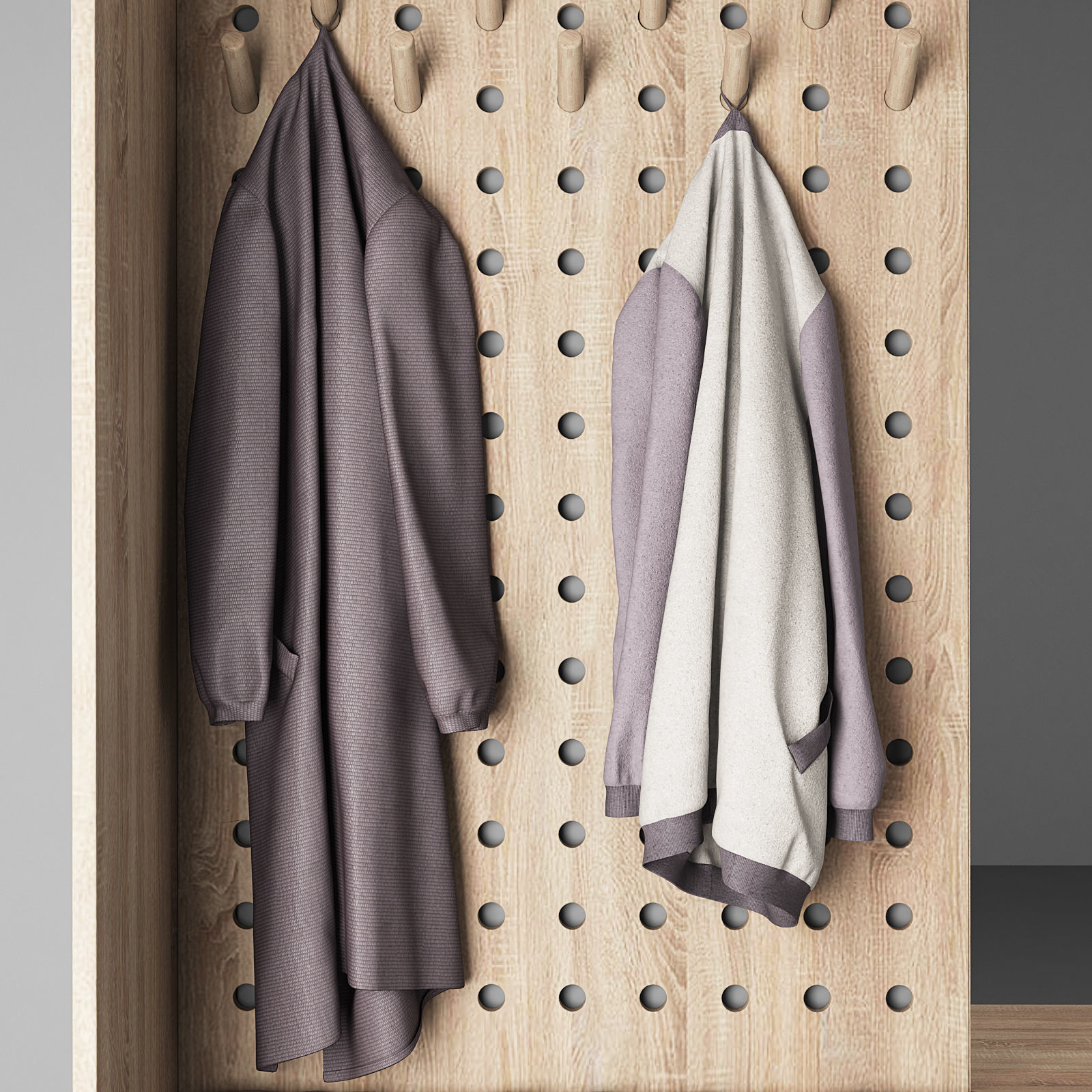 Entryway furniture 2 3D model_2