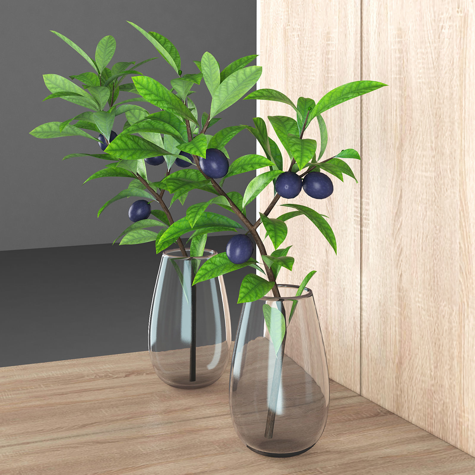 Entryway furniture 2 3D model_4