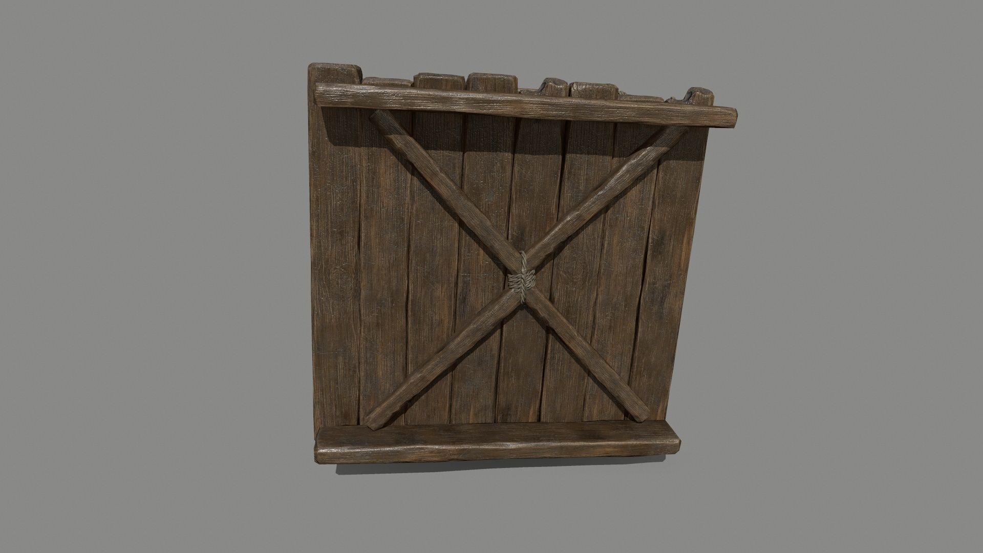 Wood  Bridge  1 Low-poly 3D model_14