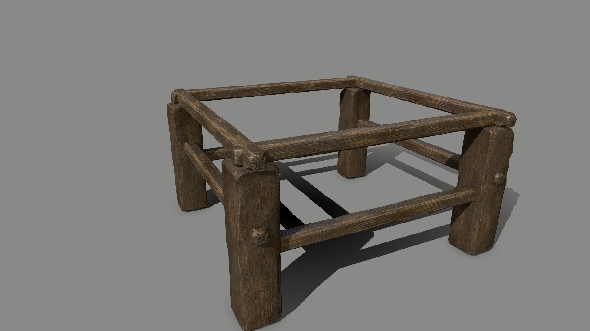 Wood  Bridge  1 Low-poly 3D model_18