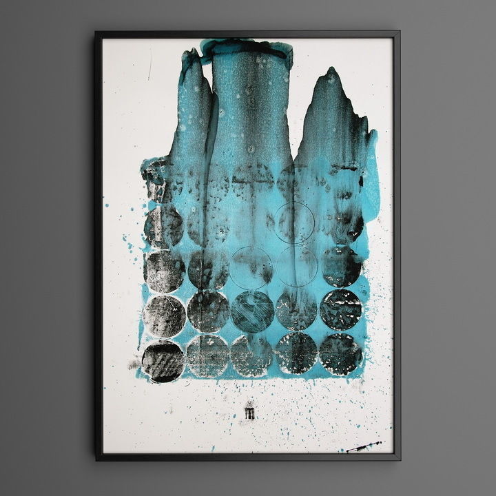 Collection of paintings Set 6 3D model_5