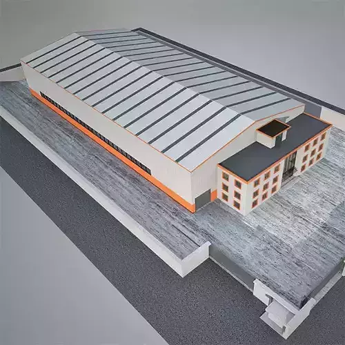 Industrial Building Factory 4