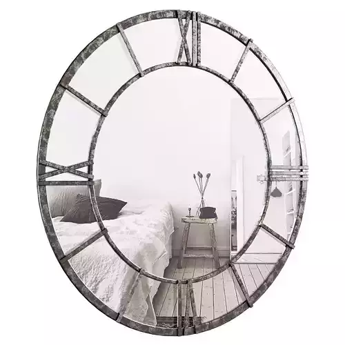 Mile Clock Face Frame Accent Mirror CHPS1210