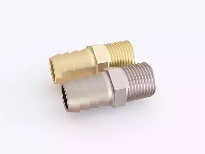 Hose connector 3D model