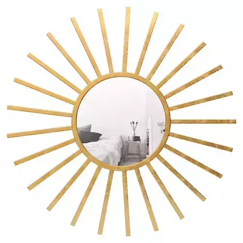 Neetu Modern Sun Accent Mirror EYQN5240