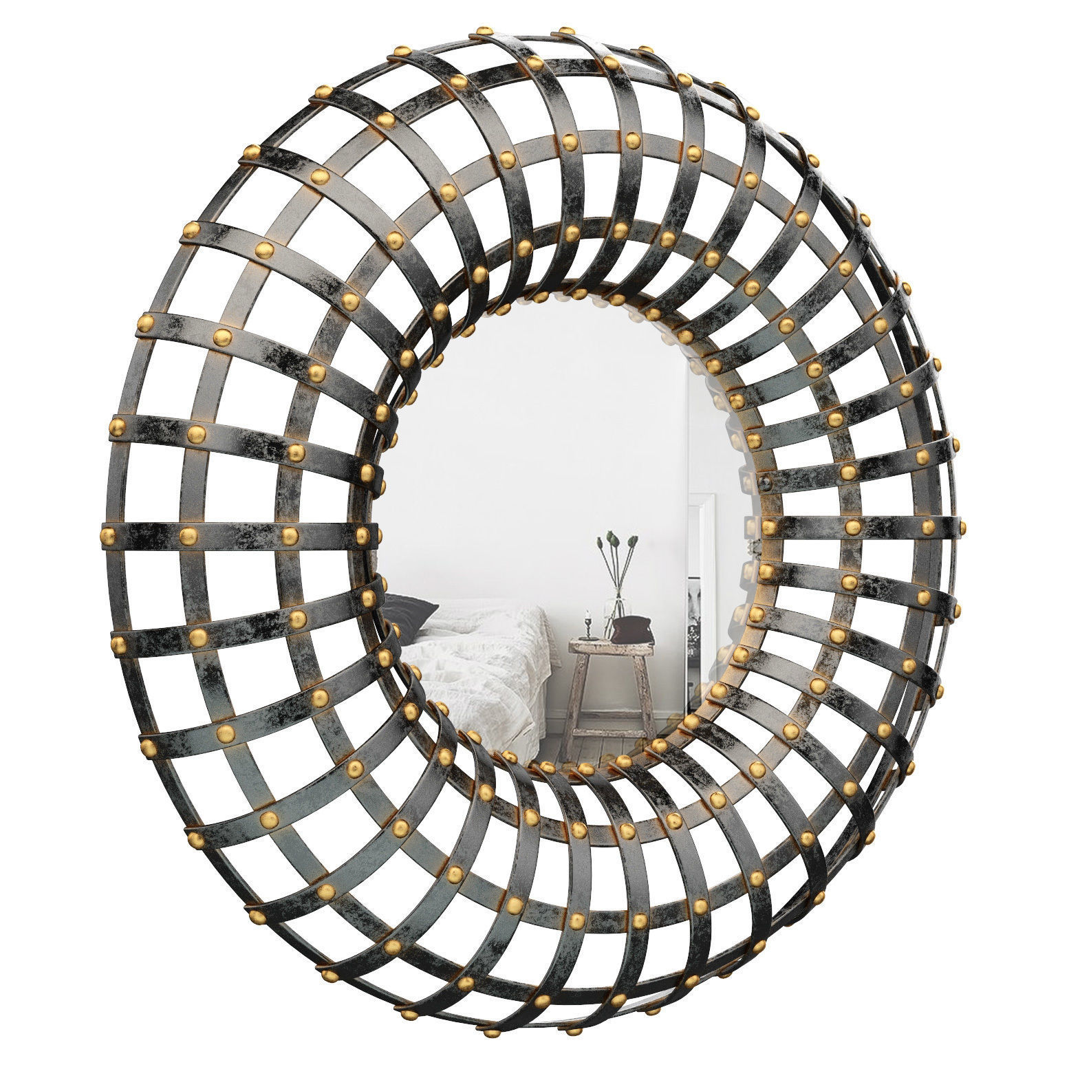 Ogier Accent Mirror GNT9865 3D model_1