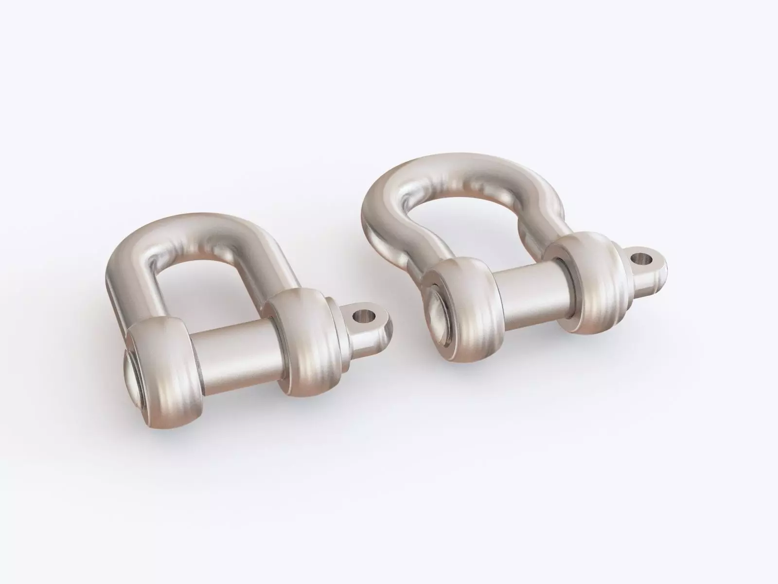 Dee and Bow Lifting Shackles 3D model_0