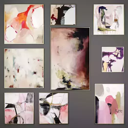 Modern paintings Set 5