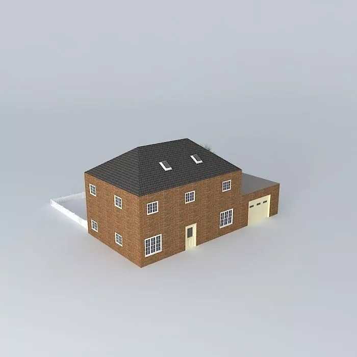 Big House Free 3D model
