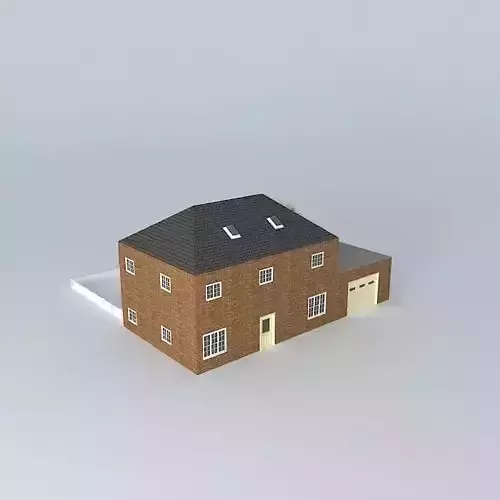 Big House Free 3D model