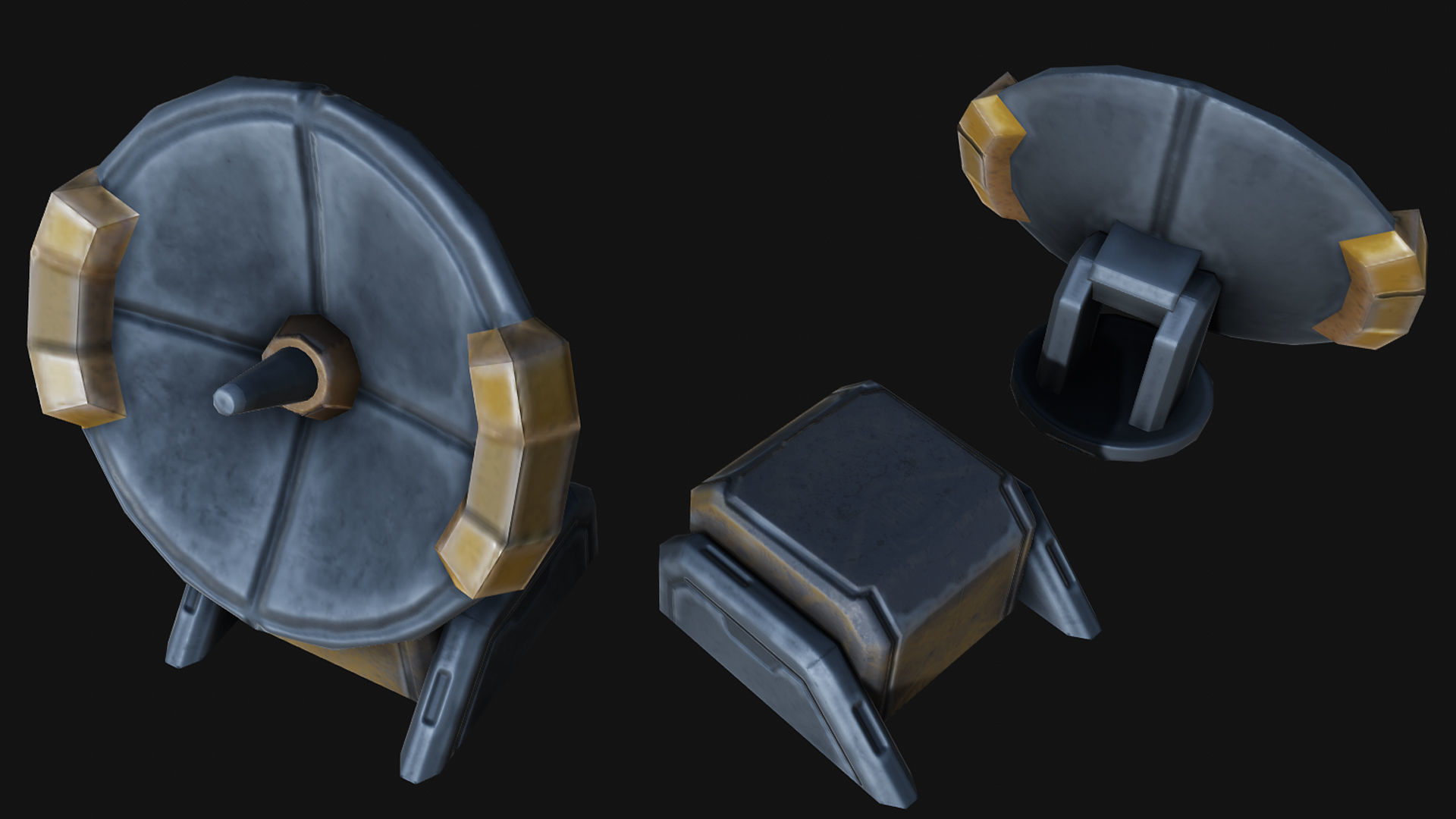 Isometric Survival Level Pack Low-poly 3D model_18