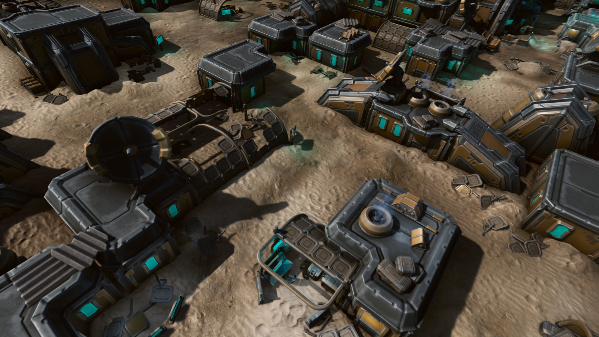 Isometric Survival Level Pack Low-poly 3D model_5