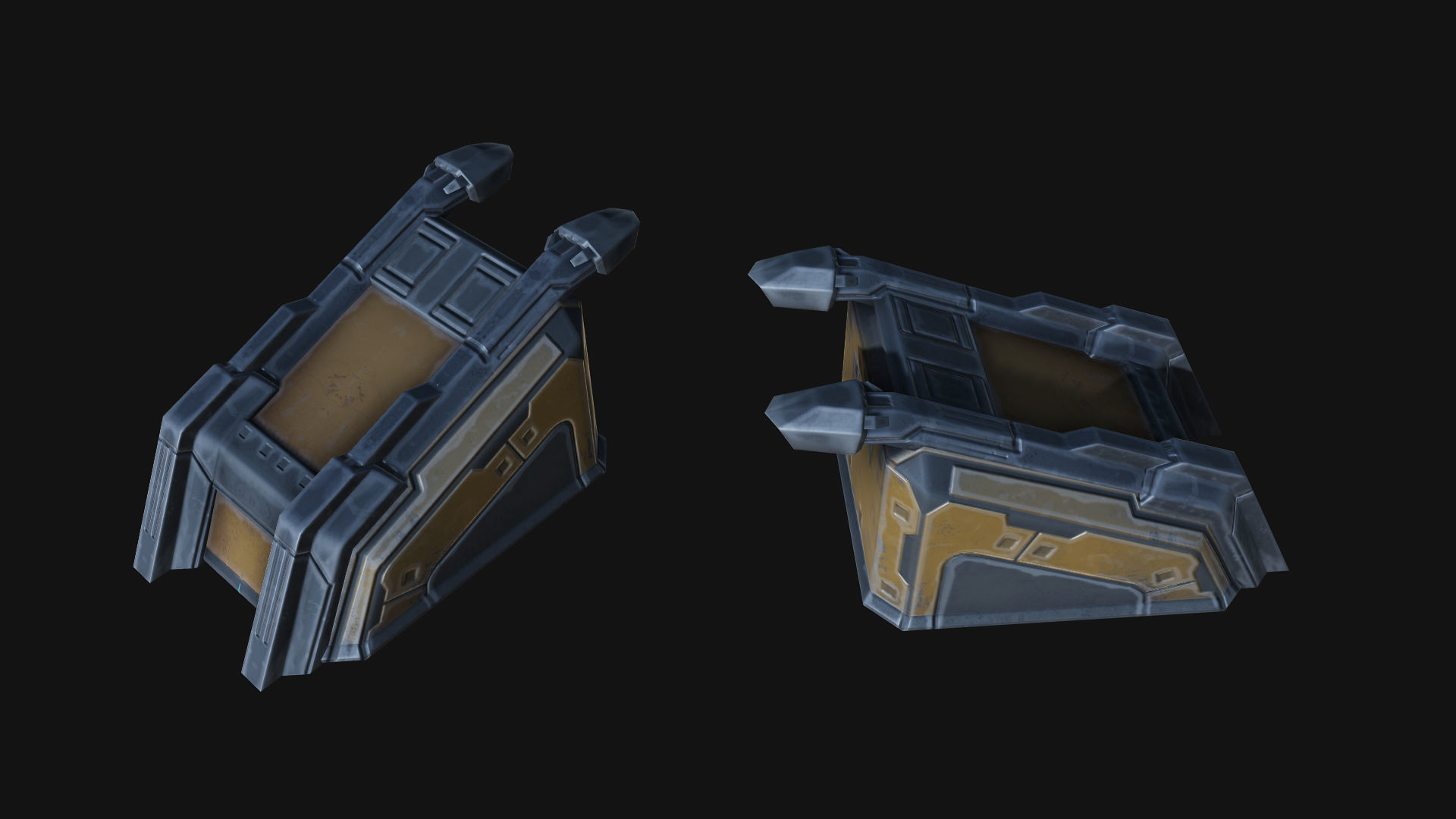 Isometric Survival Level Pack Low-poly 3D model_15