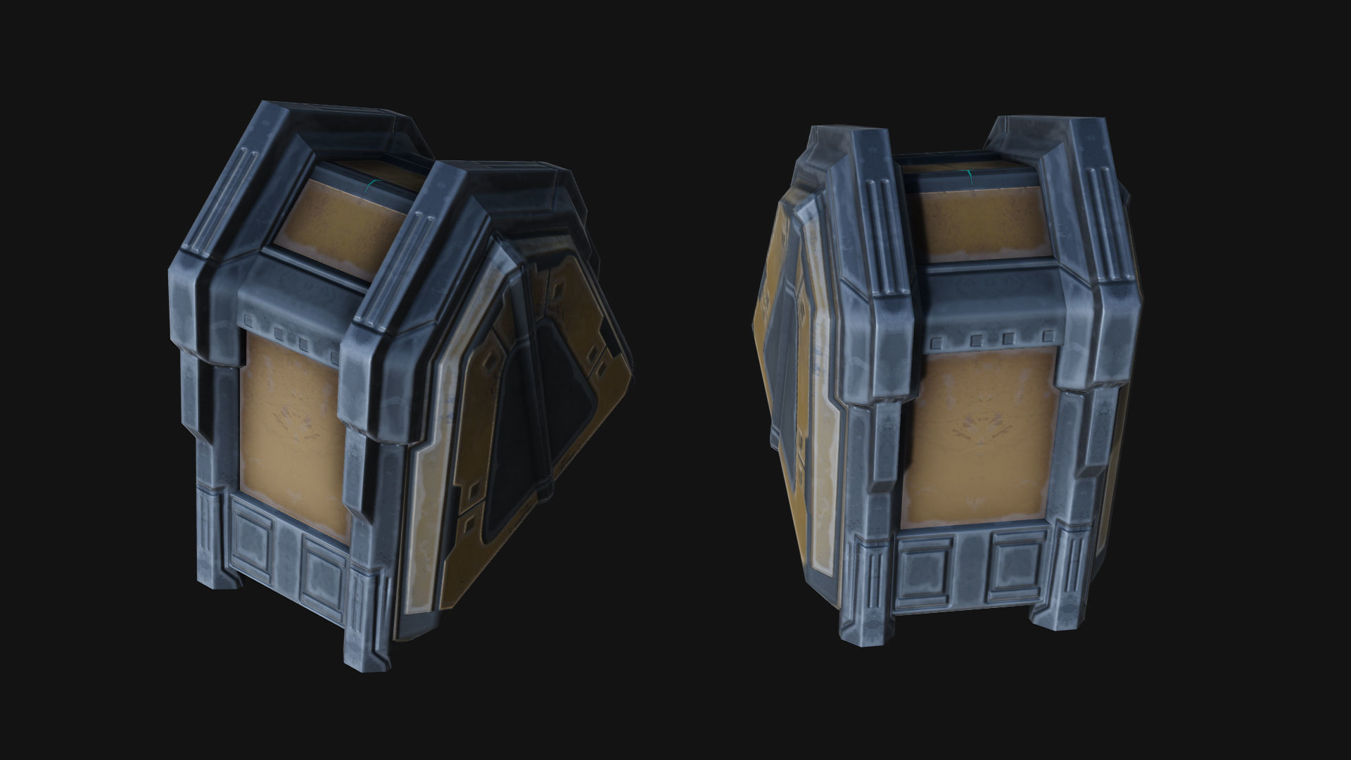 Isometric Survival Level Pack Low-poly 3D model_14