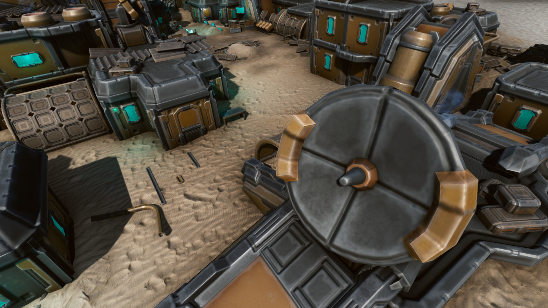 Isometric Survival Level Pack Low-poly 3D model_7