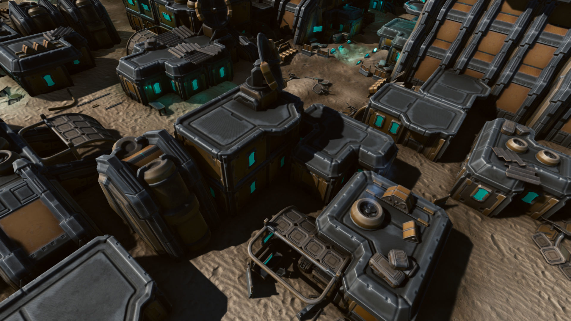 Isometric Survival Level Pack Low-poly 3D model_6