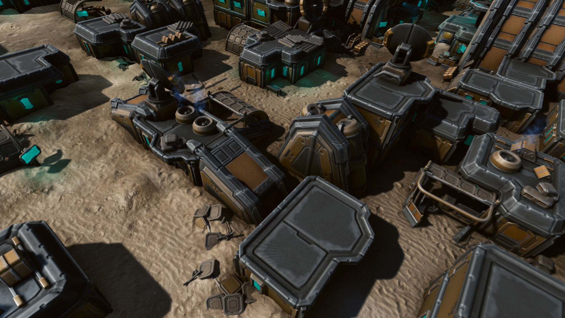 Isometric Survival Level Pack Low-poly 3D model_2