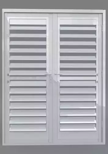 French shutter door