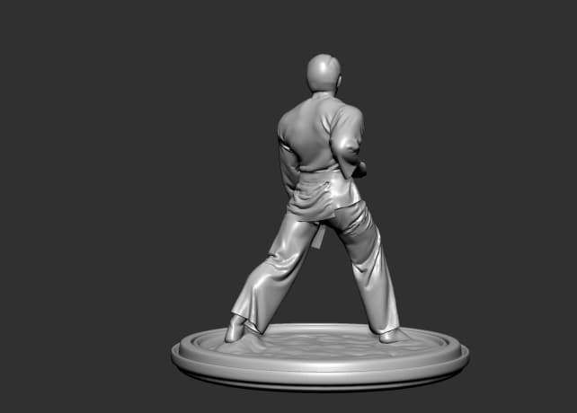 Choi Hong Hi  3D print model_3