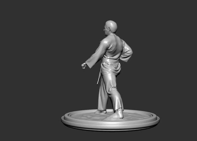 Choi Hong Hi  3D print model_2