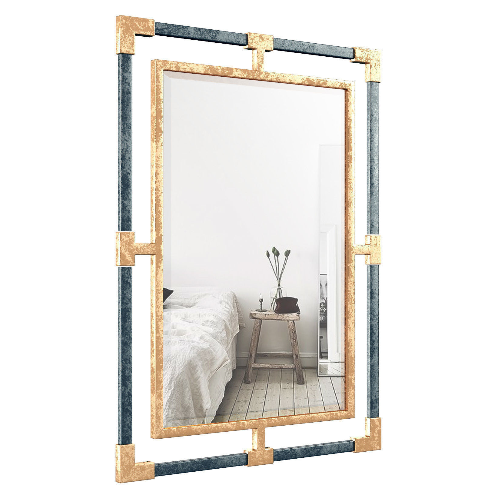 Rectangle Wall Mirror WRLO3732 3D model_1