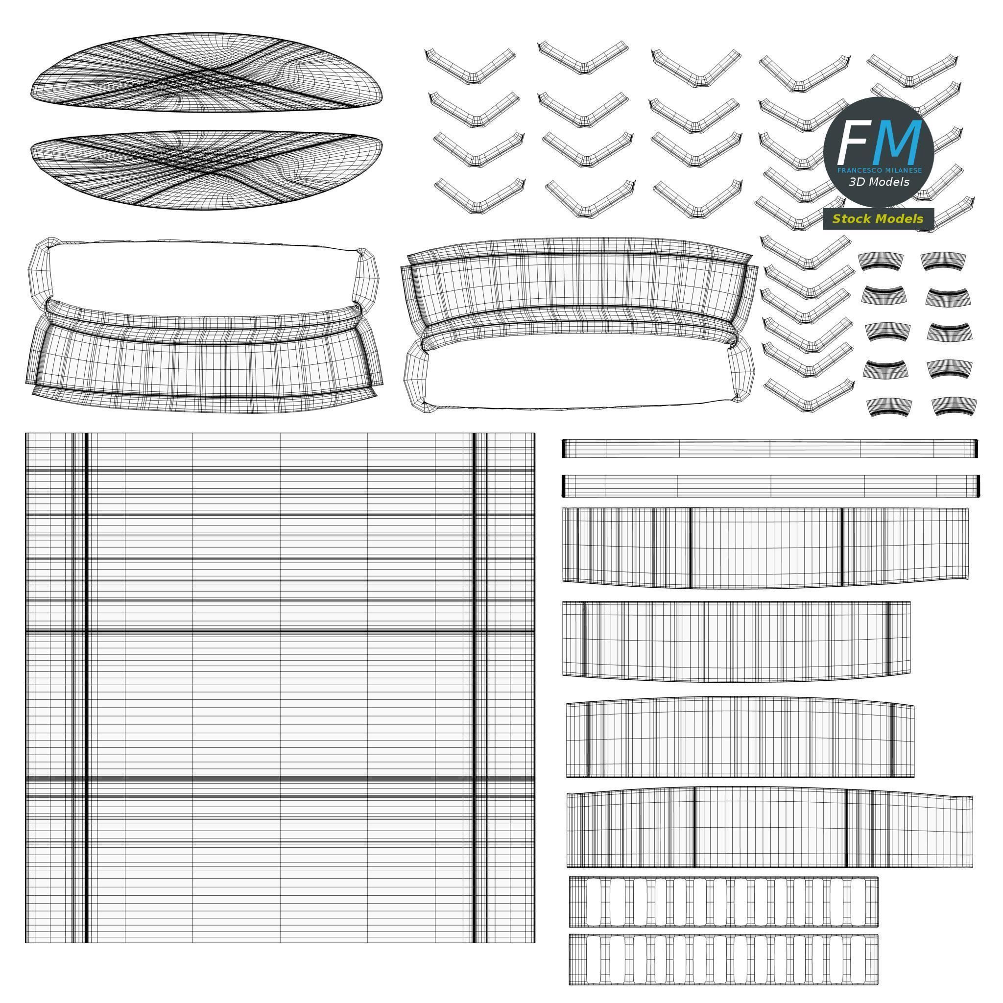 Wall mounted halogen heater 3D model_12