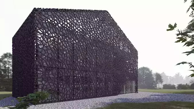 City Building - House - 3ds max - Revit