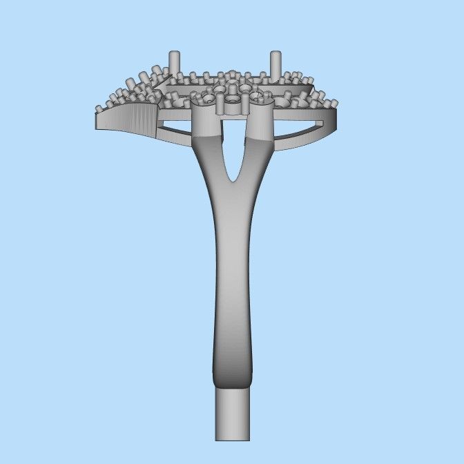 Women ring with gems 3dm stl vintage 3D print model_22